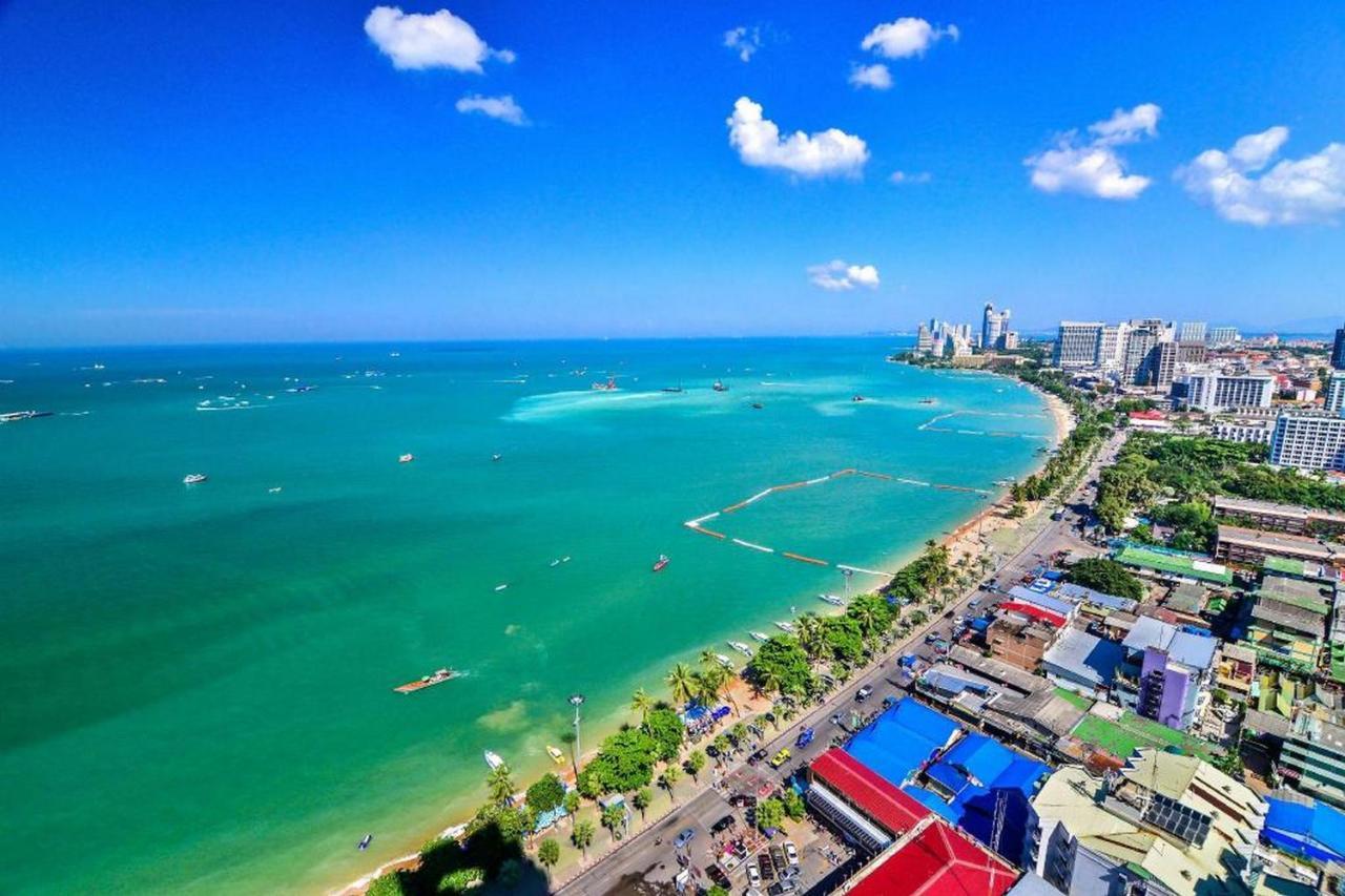 Oyo 1097 Thep Apartment Pattaya Exterior foto